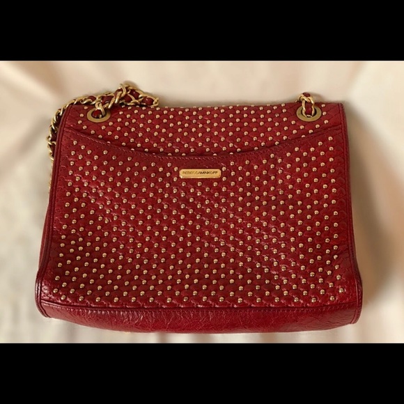 Rebecca Minkoff Red Affair Studded Bag - Picture 2 of 15